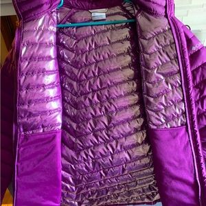 Women’s XL Columbia Omni-Heat Purple Winter Jacket Coat NWOT
